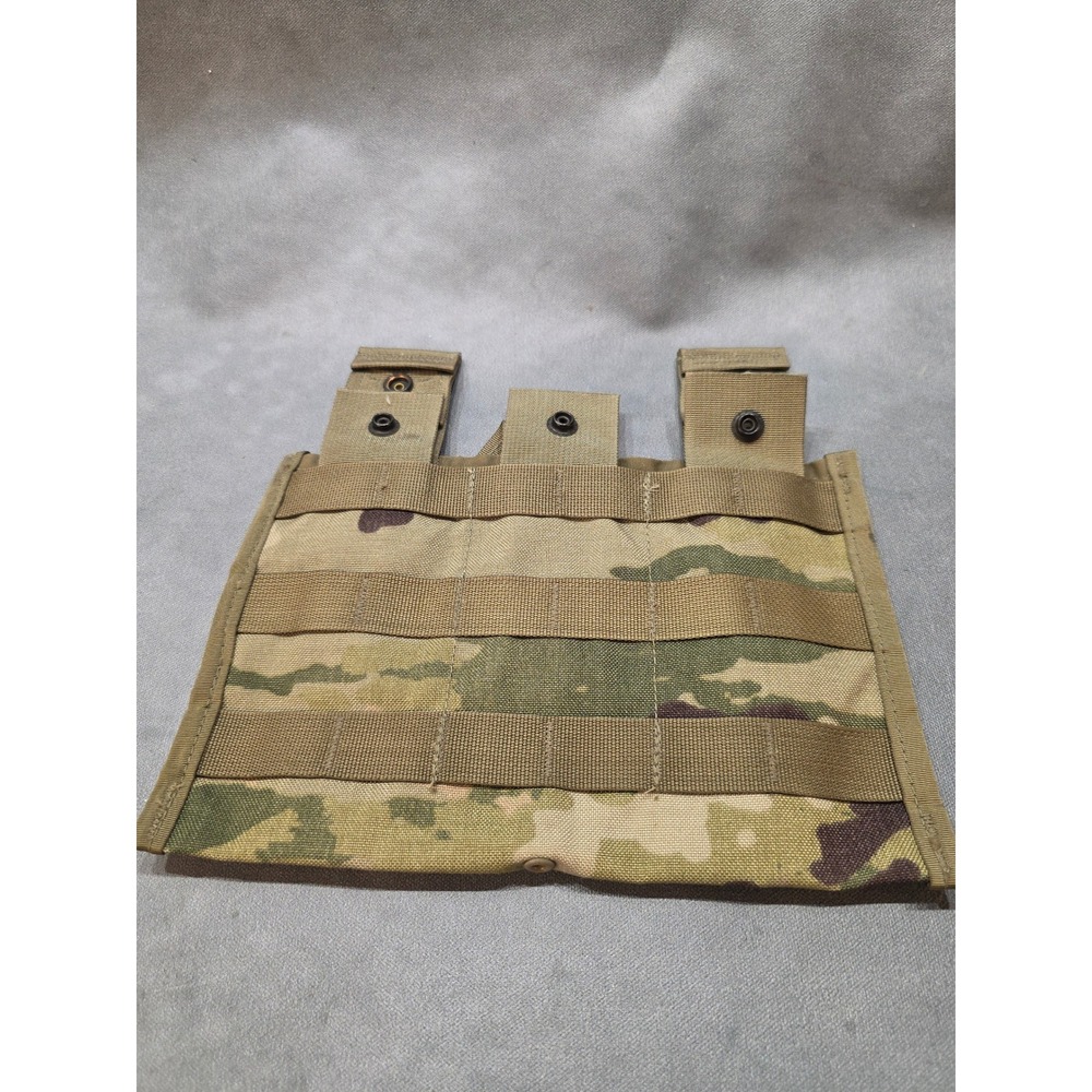 USGI Multicam OCP Triple M4 Magazine Pouch MOLLE Tactical Shingle Mag Pouch